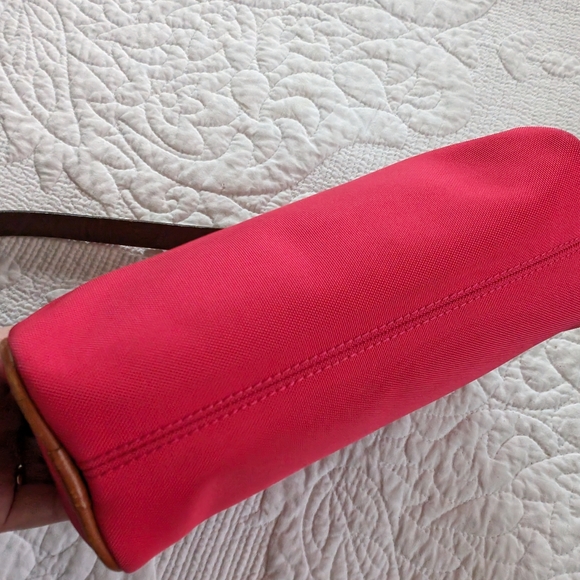 Dooney and Bourke hot pink! Nylon Lexi Shoulder - Picture 3 of 11